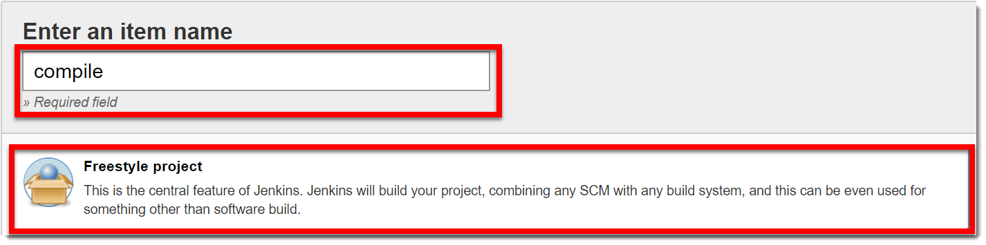Jenkins Compile Step Type Definition