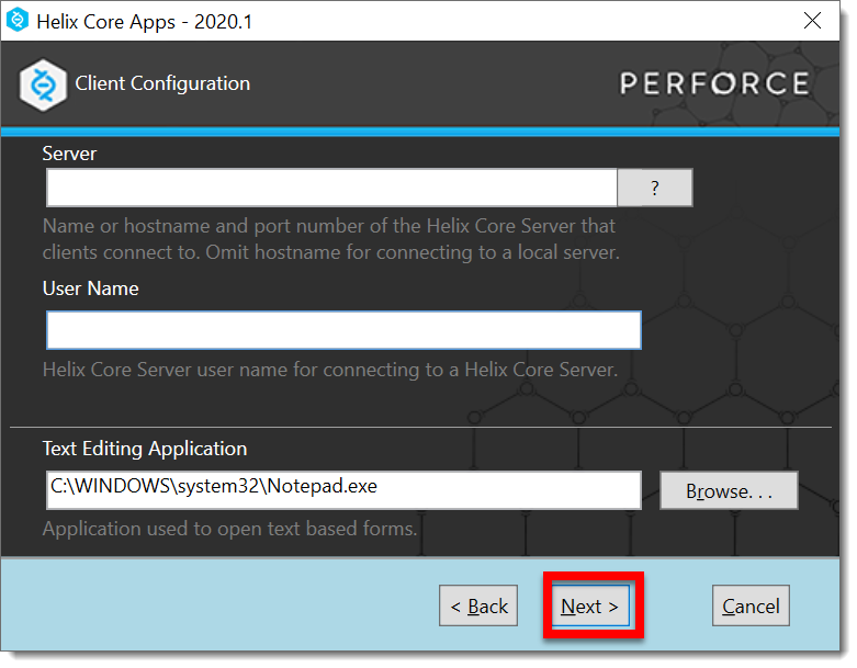 Visual Merge Tool Setup (Client Config)